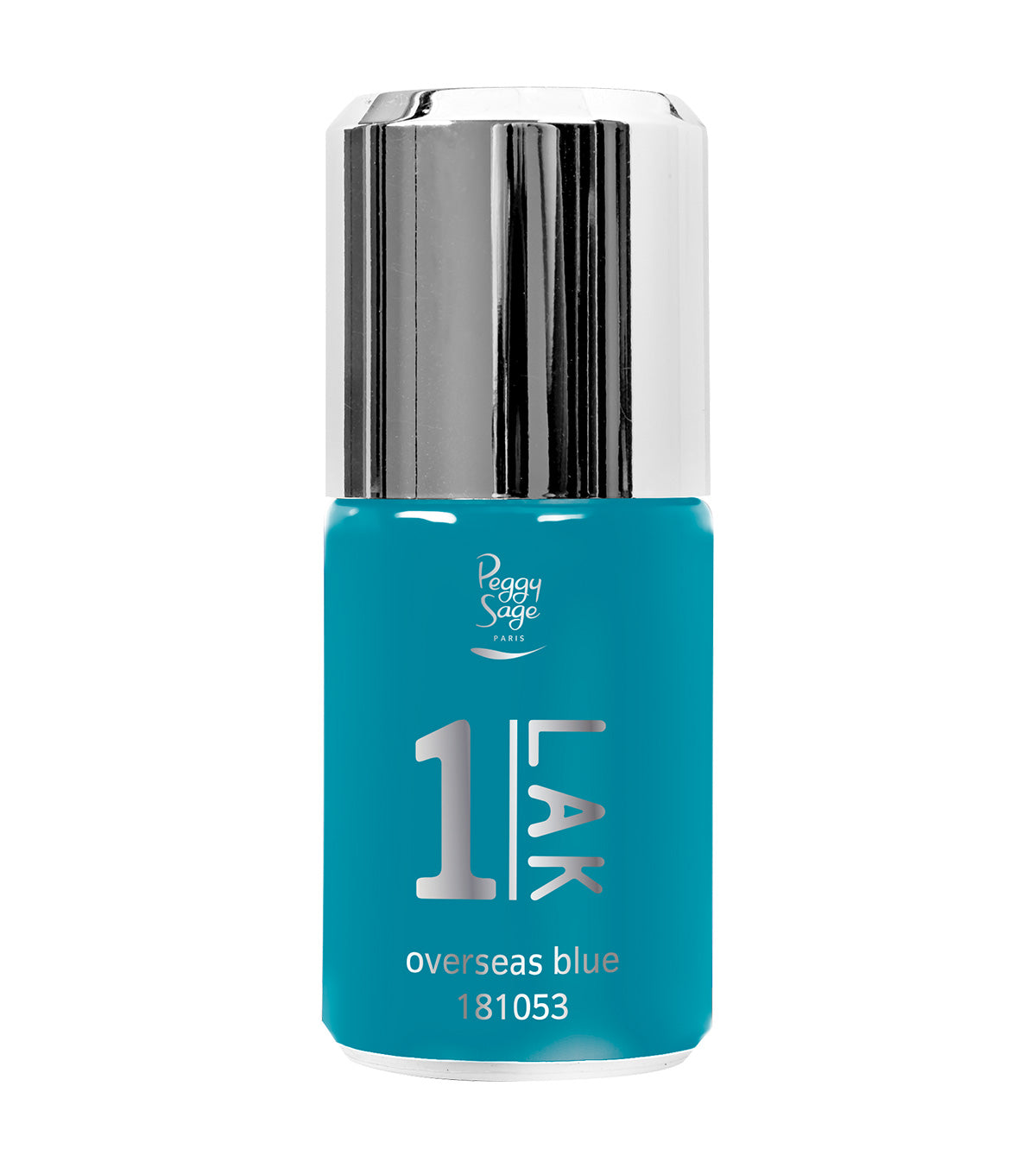 PEGGY SAGE ONE-LAK 1-STEP GEL POLISH OVERSEAS BLUE 10ML - Tre Pi Profumerie
