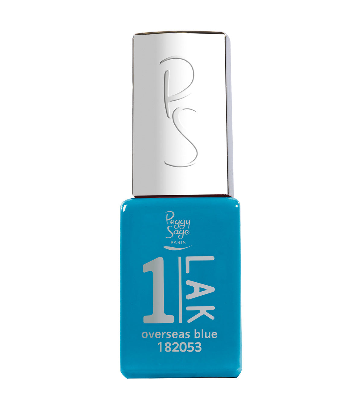 PEGGY SAGE ONE-LAK 1-STEP GEL POLISH OVERSEAS BLUE 5ML - Tre Pi Profumerie