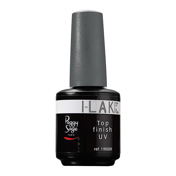 PEGGY SAGE TOP FINISH I-LAK SOAK OFF GEL POLISH - 15ML - Tre Pi Profumerie