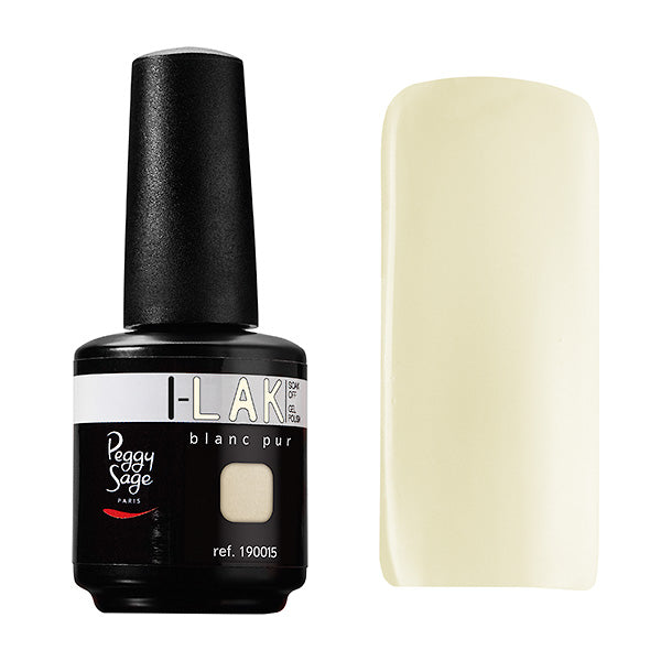 PEGGY SAGE SOAK OFF GEL POLISH I-LAK BLANC PUR - 15ML - Tre Pi Profumerie
