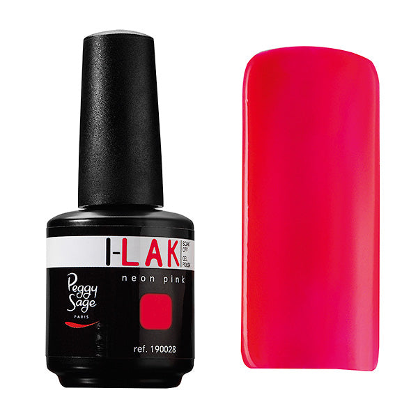 PEGGY SAGE SOAK OFF GEL POLISH I-LAK NEON PINK - 15ML - Tre Pi Profumerie