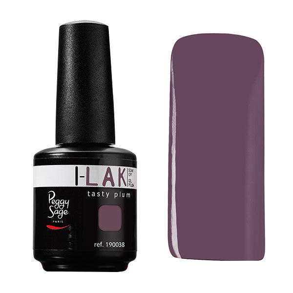 PEGGY SAGE SOAK OFF GEL POLISH I-LAK - TASTY PLUM - 15ML - Tre Pi Profumerie