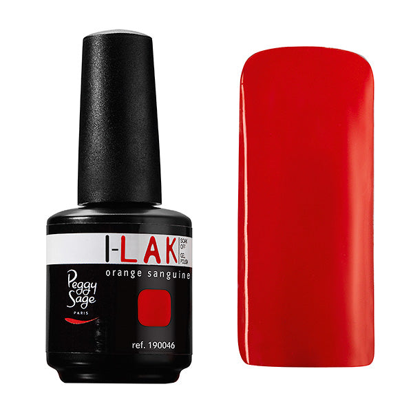 PEGGY SAGE SOAK OFF GEL POLISH I-LAK - ORANGE SANGUINE - 15ML - Tre Pi Profumerie