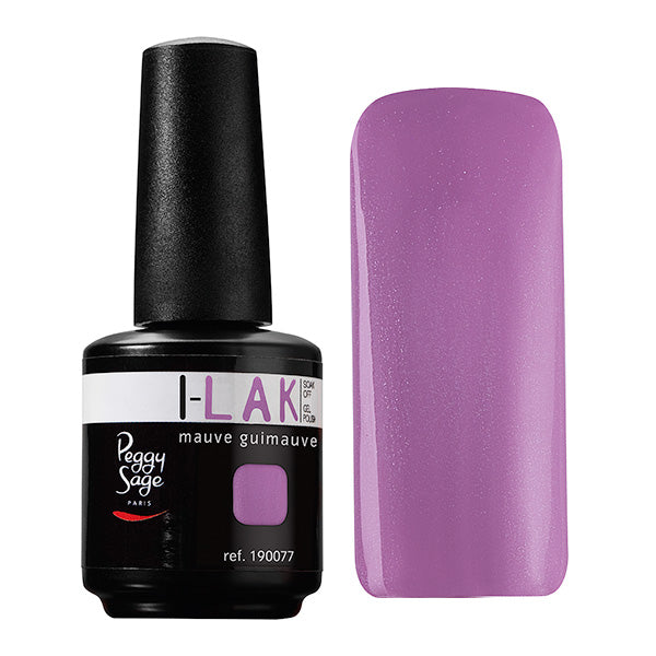 PEGGY SAGE SOAK OFF GEL POLISH I-LAK - MAUVE GUIMAUVE - 15ML - Tre Pi Profumerie