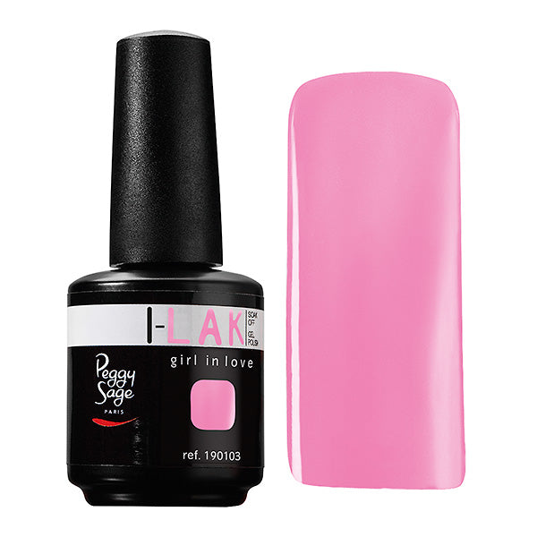 PEGGY SAGE SOAK OFF GEL POLISH I-LAK - GIRL IN LOVE -15ML - Tre Pi Profumerie