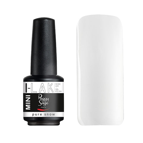 PEGGY SAGE I-LAK SOAK OFF GEL POLISH PURE SNOW - 9ML - Tre Pi Profumerie