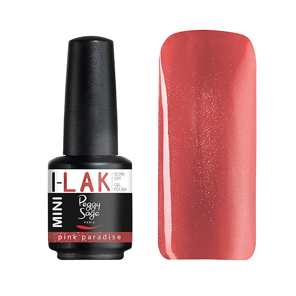 PEGGY SAGE I-LAK SOAK OFF GEL POLISH PINK PARADISE - 9ML - Tre Pi Profumerie
