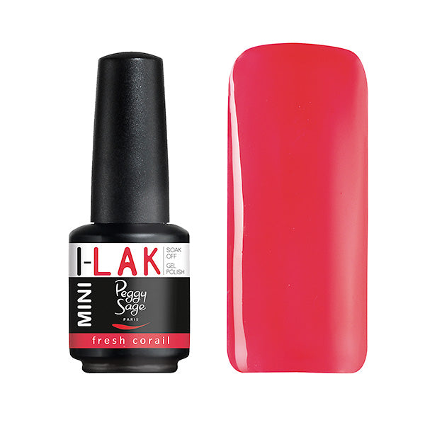PEGGY SAGE I-LAK SOAK OFF GEL POLISH FRESH CORAIL - 9ML - Tre Pi Profumerie