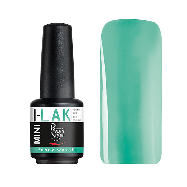 PEGGY SAGE I-LAK SOAK OFF GEL POLISH FUNNY WASABI - 9ML - Tre Pi Profumerie