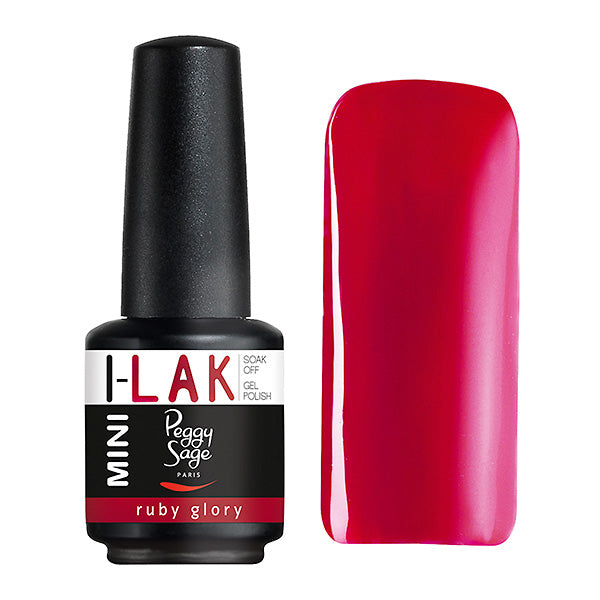PEGGY SAGE I-LAK SOAK OFF GEL POLISH RUBY GLORY - 9ML - Tre Pi Profumerie