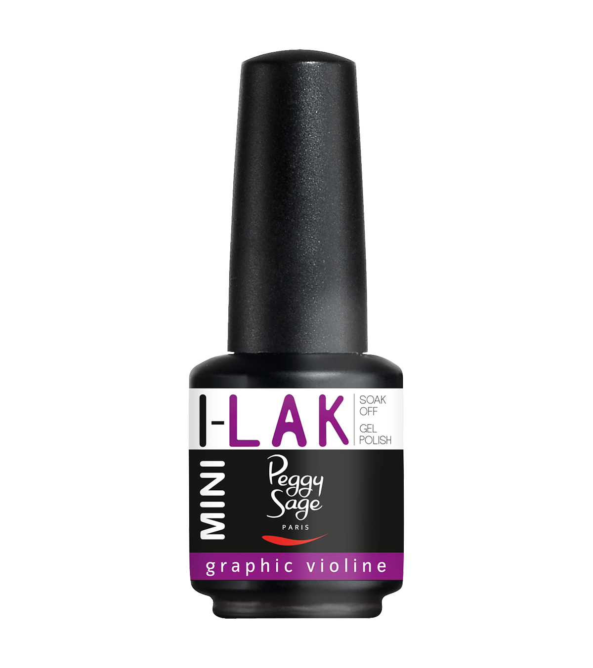 PEGGY SAGE I-LAK SOAK OFF GEL POLISH GRAPHIC VIOLINE - 9ML - Tre Pi Profumerie