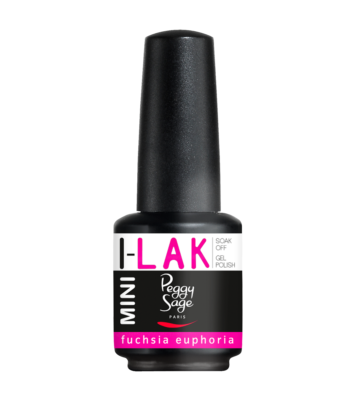 PEGGY SAGE I-LAK SOAK OFF GEL POLISH FUCHSIA EUPHORIA - 9ML - Tre Pi Profumerie