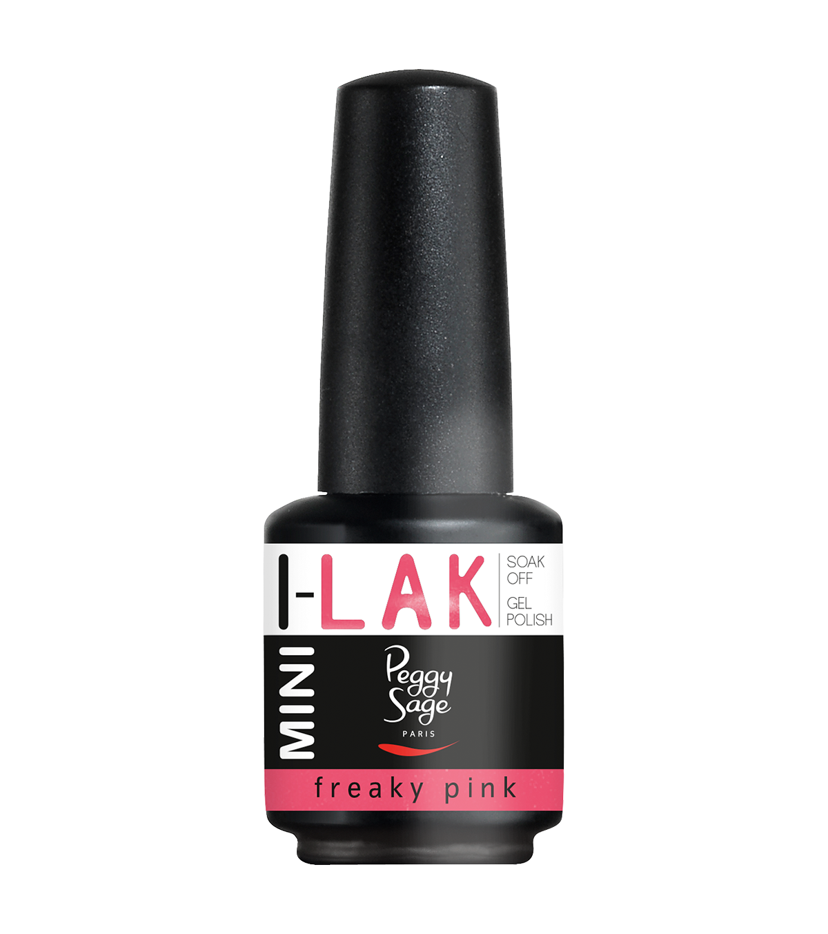 PEGGY SAGE I-LAK SOAK OFF GEL POLISH FREAKY PINK - 9ML - Tre Pi Profumerie