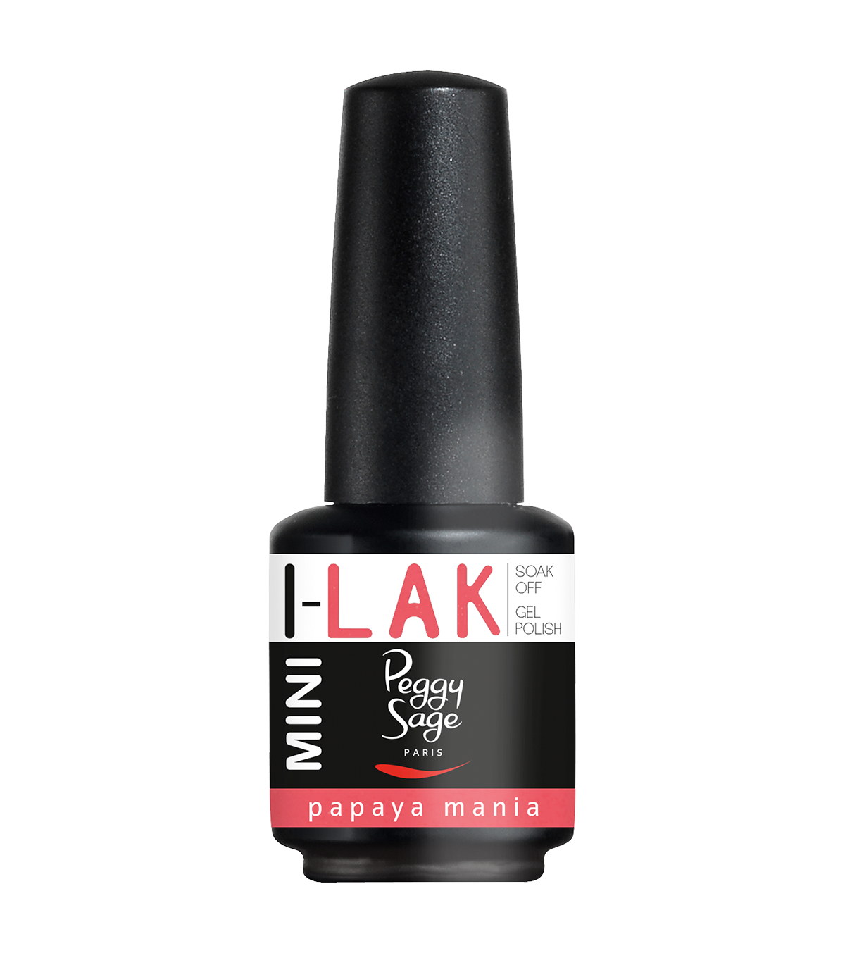 PEGGY SAGE I-LAK SOAK OFF GEL POLISH PAPAYA MANIA - 9ML - Tre Pi Profumerie