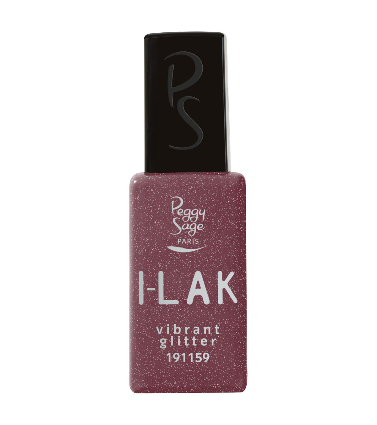 PEGGY SAGE I-LAK SOAK OFF GEL POLISH VIBRANT GLITTER - 11ML - Tre Pi Profumerie