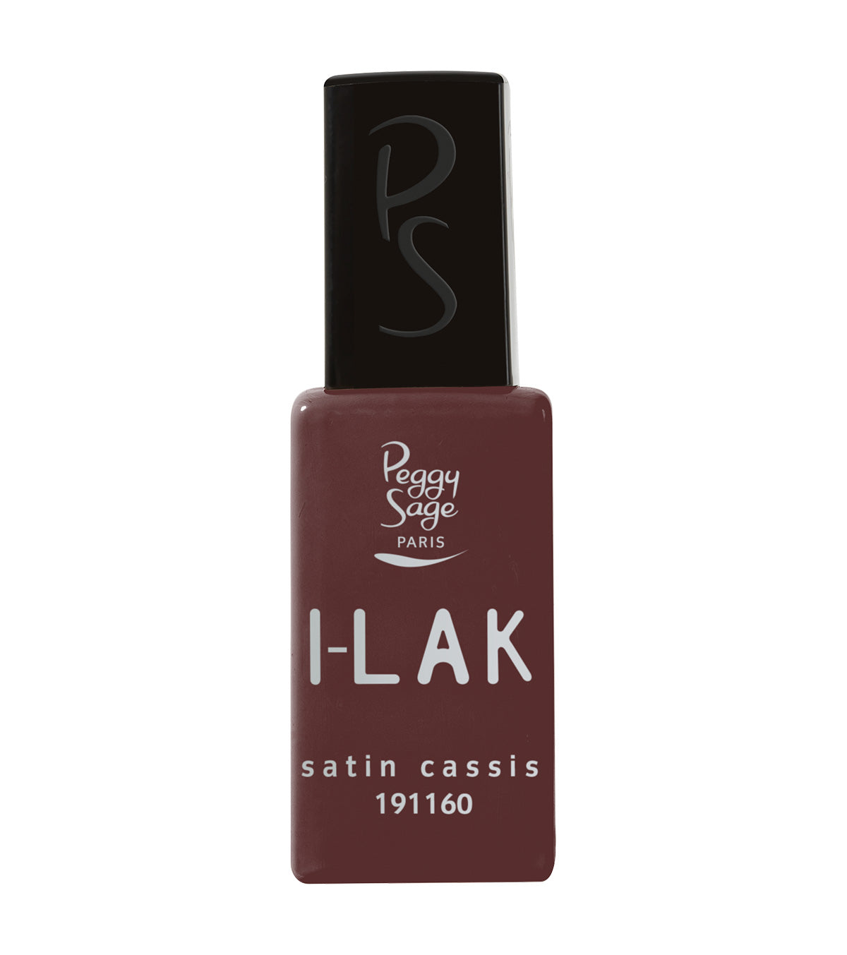 PEGGY SAGE I-LAK SOAK OFF GEL POLISH SATIN CASSIS - 11ML - Tre Pi Profumerie