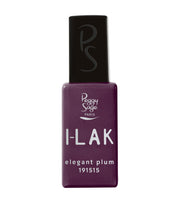 PEGGY SAGE I-LAK SOAK OFF GEL POLISH ELEGANT PLUM - 11ML - Tre Pi Profumerie