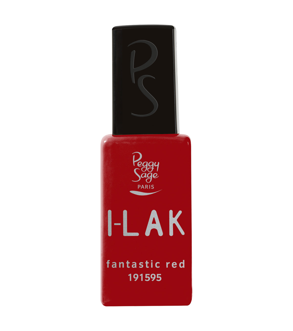 PEGGY SAGE I-LAK SOAK OFF GEL POLISH FANTASTIC RED - 11ML - Tre Pi Profumerie