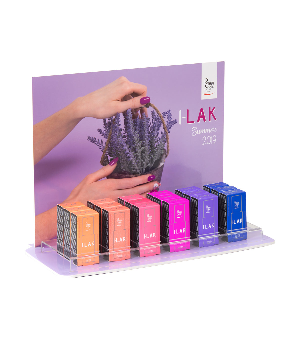 PEGGY SAGE ESPOSITORE I-LAK SUMMER 2019 - Tre Pi Profumerie