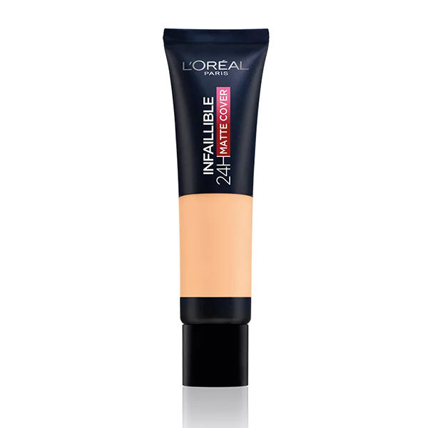 L'OREAL FONDOTINTA INFAILLIBLE 24H MATTE COVER VANILLE ECLAT 135 - Tre Pi Profumerie