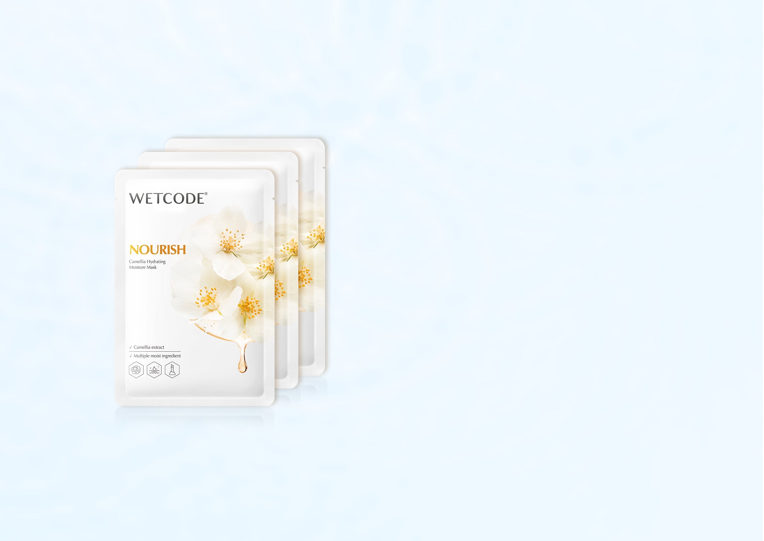 WETCODE - Camellia Hydrating Moisture Mask *1pz