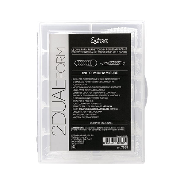 ESTROSA DUAL FORM NAIL TIP 120 PZ - Tre Pi Profumerie
