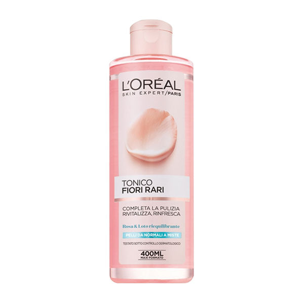 L'OREAL SKIN EXPERT TONICO FIORI RARI PELLI NORMALI E MIS 400 ML - Tre Pi Profumerie
