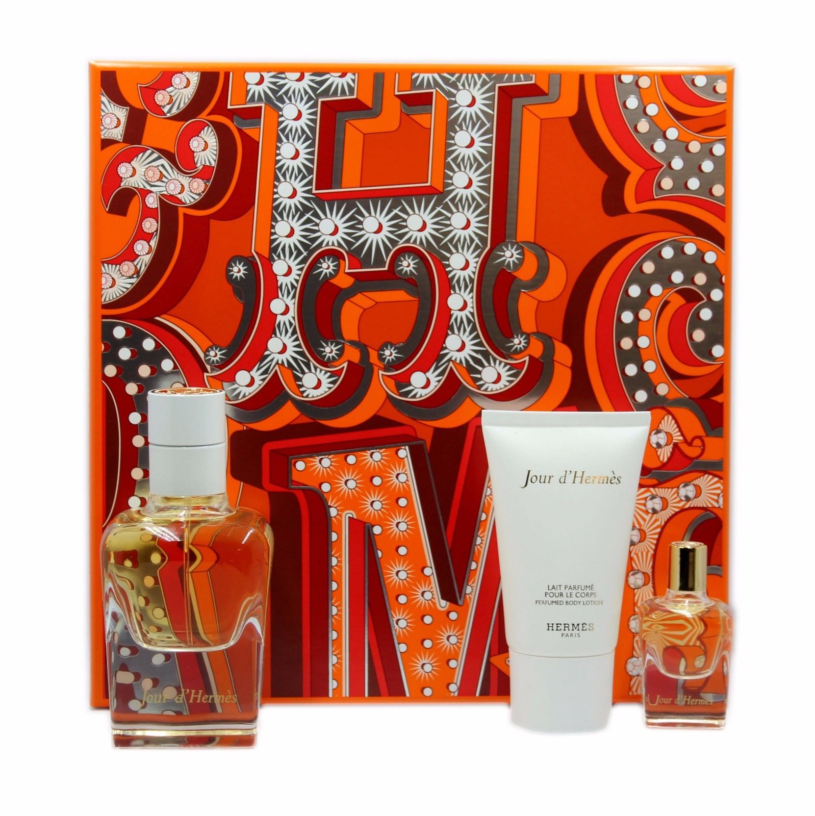 HERMES JOUR D'HERMES COFANETTO EDP 50 ML + EDP 7,5 ML + BL 30 ML - Tre Pi Profumerie