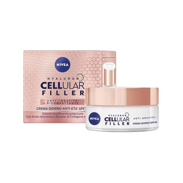 NIVEA HYALURON CELLULARFILLER CREMA GIORNO ANTI ETA' SPF30 50ML - Tre Pi Profumerie