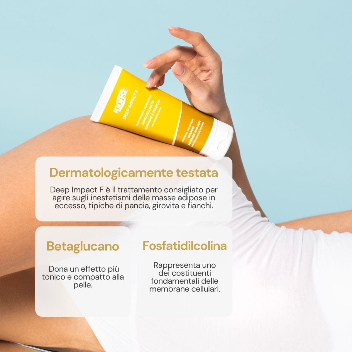 Iodase Cosmetics Crema rimodellante addome e fianchi