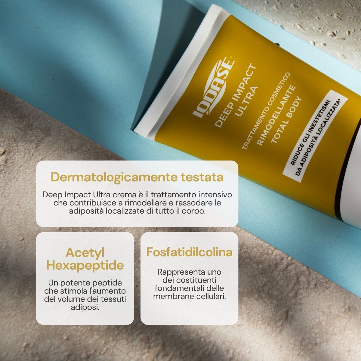 Iodase Cosmetics Crema intensiva rimodellante total body