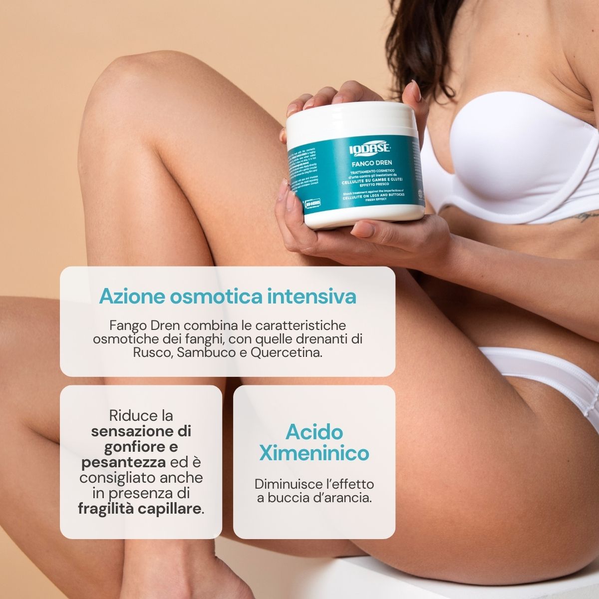 Iodase Cosmetics Fango cellulite effetto fresco