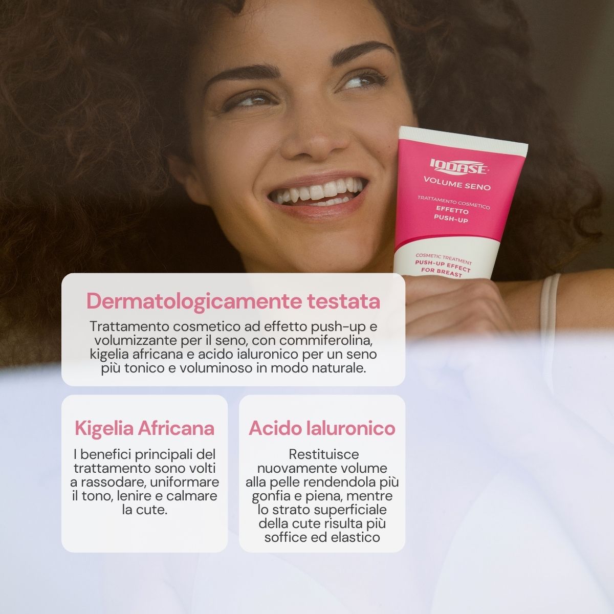 Iodase Cosmetics Crema volumizzante seno