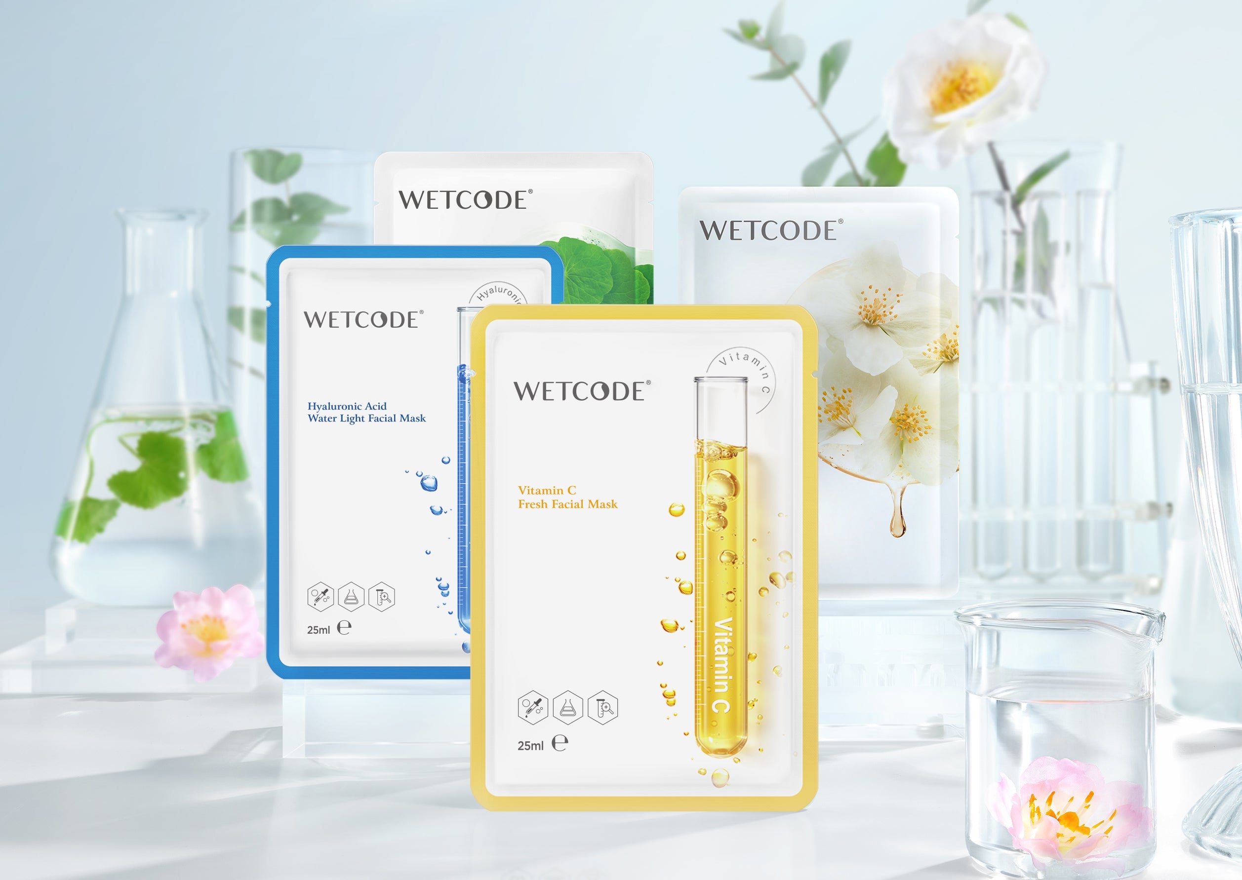 WETCODE - Hyaluronic Acid Facial Mask *5pz