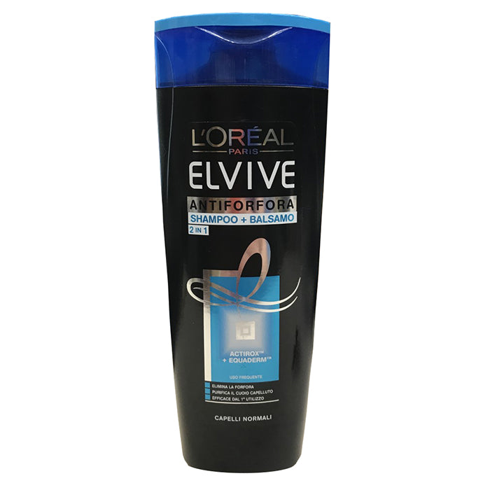 L'OREAL ELVIVE SHAMPOO ANTI FORFORA CAPELLI NORMALI 2IN1 400 ML - Tre Pi Profumerie