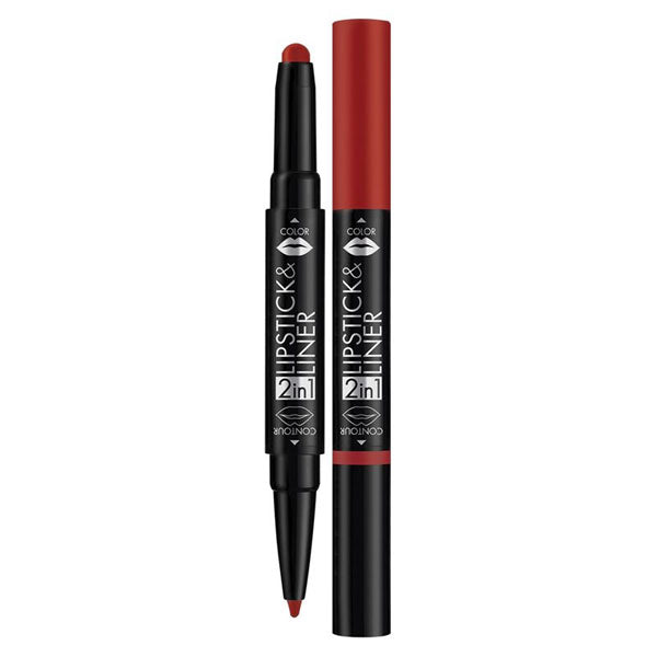 DEBORAH 2 IN 1 LIPSTICK& LINER 04 - Tre Pi Profumerie