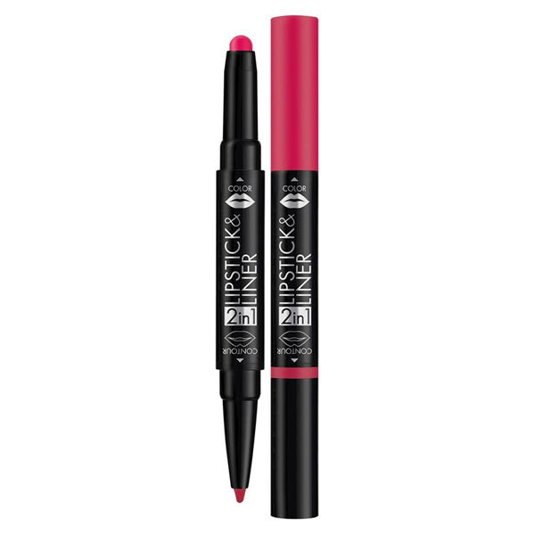 DEBORAH 2 IN 1 LIPSTICK& LINER 06 - Tre Pi Profumerie