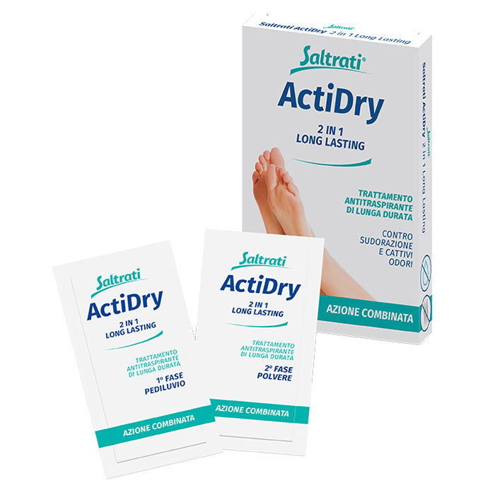 SALTRATI ACTIDRY 2 IN 1LONG LASTING 2 BUSTINE MONODOSE - Tre Pi Profumerie