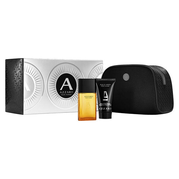 AZZARO HOMME COFANETTO EDT 30 ML + HAIR E BODY SHAMPOO 50 ML - Tre Pi Profumerie