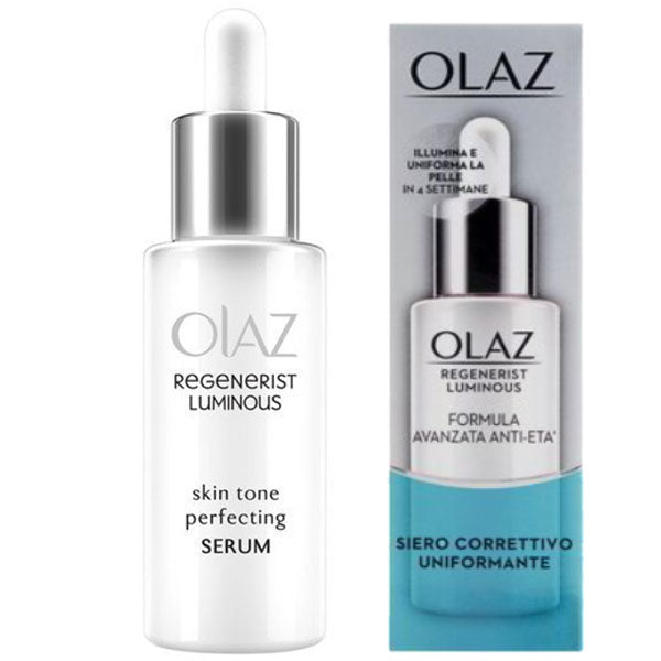 OLAZ REGENERIST LUMINOUS SIERO CORRETTIVA UNIFORMANTE 40 ML - Tre Pi Profumerie