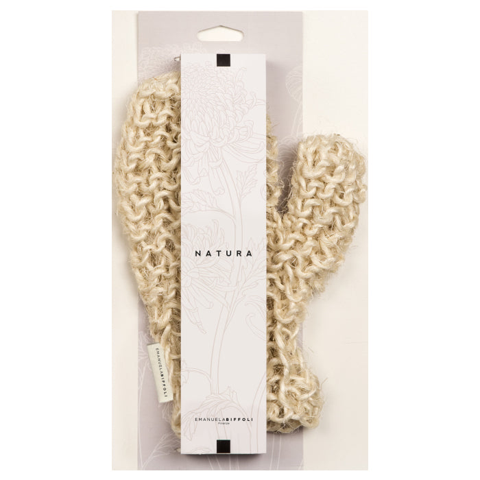 BIFFOLI GUANTO CRINE MAGLIA GRANDE LINEA NATURALE 3495 - Tre Pi Profumerie