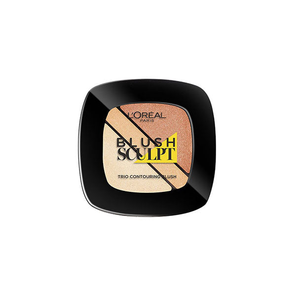 L'OREAL TRIO CONTOURING INFAILLIBLE SCULPT BLUSH AMBRE 101 - Tre Pi Profumerie