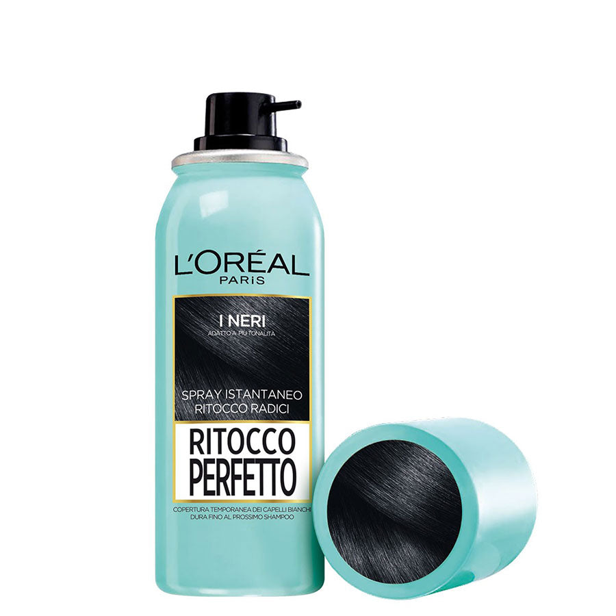 L'OREAL PARIS RITOCCO PERFETTO SPRAY ISTANTANEO NERO 1 - Tre Pi Profumerie