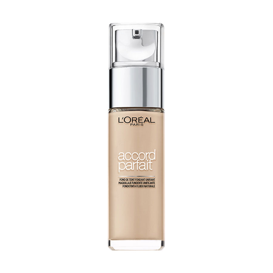 L'OREAL FONDOTINTA ACCORD PARFAIT FLUIDO ROSE IVORY 1.R/1.C - Tre Pi Profumerie