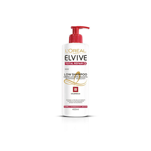 L'OREAL ELVIVE OLIO STRAORDINARIO LOW SHAMPOO TOT REPAIR 400 ML - Tre Pi Profumerie