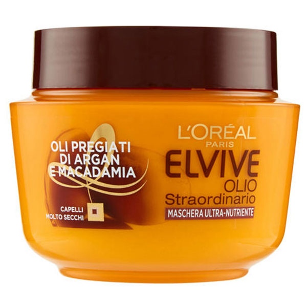 L'OREAL ELVIVE OLIO STRAORDINARIO MASCHERA ULT-NUTRIENTE 300 ML - Tre Pi Profumerie