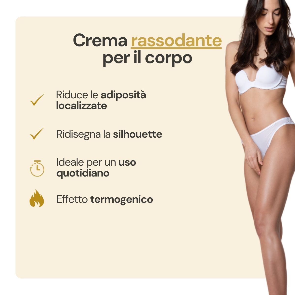 Iodase Cosmetics Crema intensiva rimodellante total body