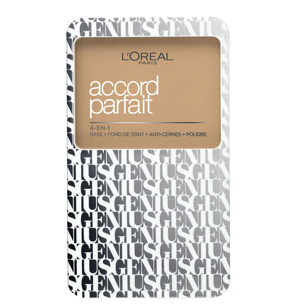 L'OREAL FONDOTINTA ACCORD PARFAIT GENIUS 4IN1 BEIGIE DORE' 3D/3W - Tre Pi Profumerie