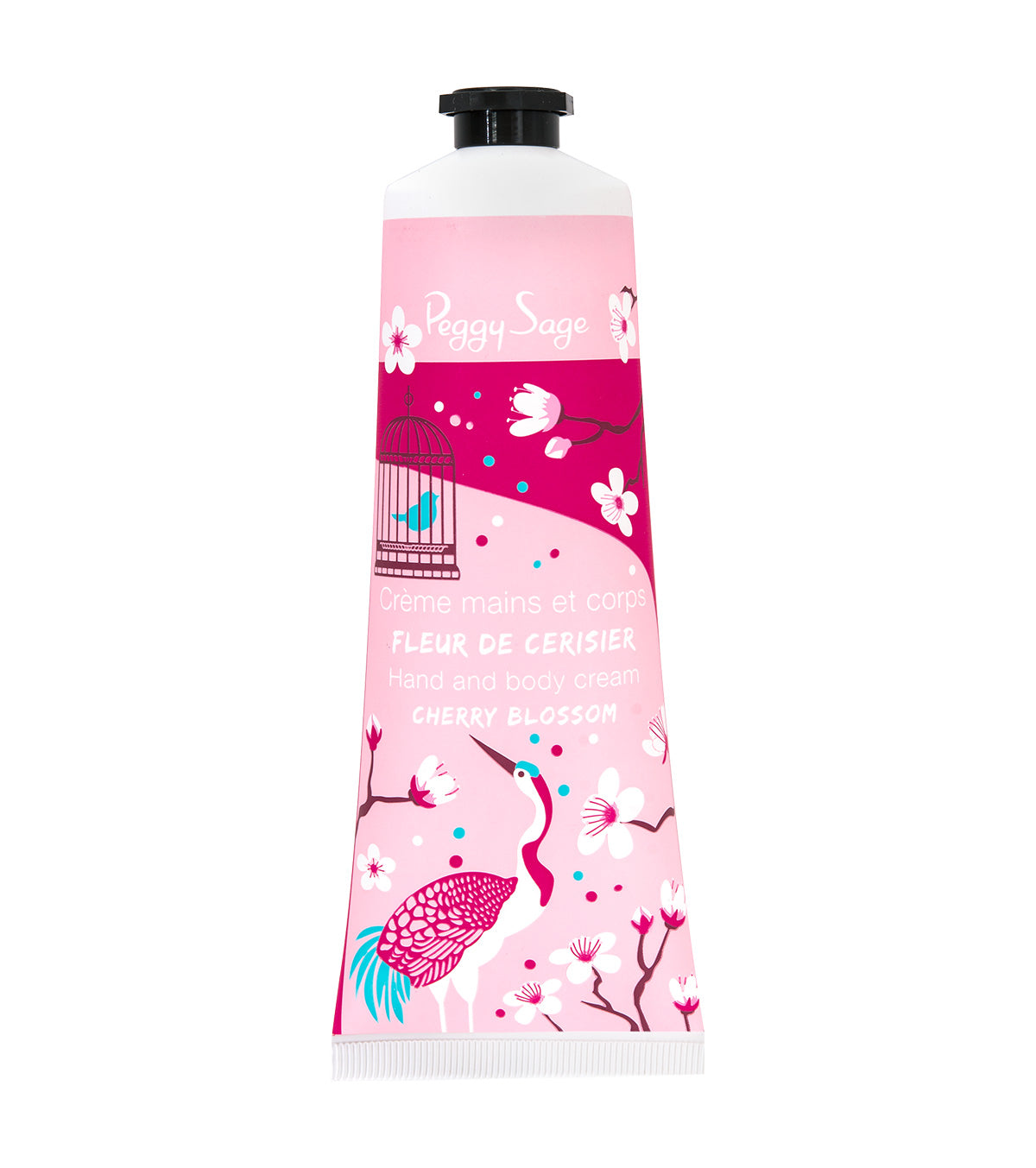 PEGGY SAGE CREMA MANI E CORPO FIORE DI CILIEGIO 125ML - Tre Pi Profumerie