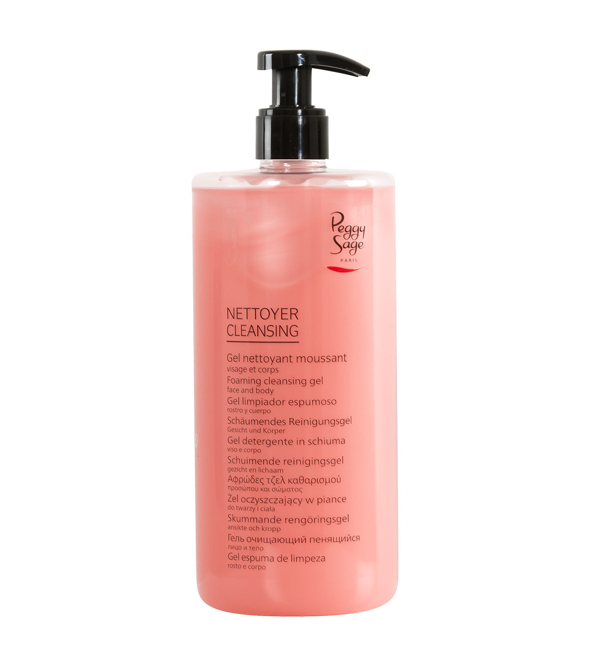 PEGGY SAGE GEL DETERGENTE IN SCHIUMA VISO E CORPO 500ML - Tre Pi Profumerie